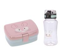 LÄSSIG Lunch Set avec boîte à lunch et gourde (460 ml)About Friends Chinchilla