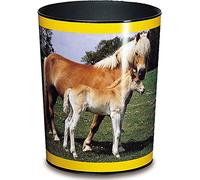 Läufer Corbeille à papier Cheval et poulain