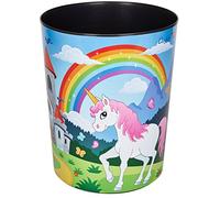 Corbeille à papier PP 13 Litres h 30 cm Licorne