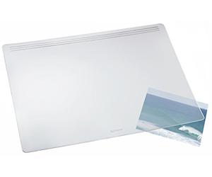 Läufer 32740 Matton Sous-main transparent mat 49 x 70 cm Sous-main transparent pour un confort d'écriture particulièrement élevé
