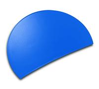 Läufer 49795 Durella Rondo Sous-main antidérapant Bleu adria 73 x 48 cm