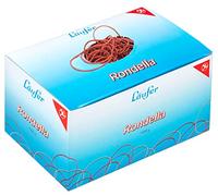 Läufer 50541 élastiques Rondella No. 10, diamètre 65 mm, carton de 1kg, rouge, particulièrement durable