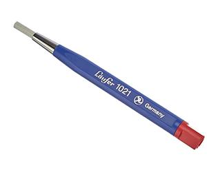 Läufer 69119 - Stylo à effacer en fibre de verre - Pour effacer, nettoyer et nettoyer - Gomme rechargeable avec pointe en métal - Réglable en continu