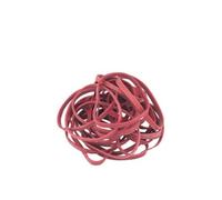 Läufer - Bracelet caoutchouc RONDELLA 1.000 g, 100 x 5 mm rouge, en caoutchouc naturel, contenu: 1000 g -511541