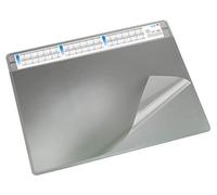 Läufer durella 47653 Sous-main avec calendrier doux, 65 x 50 cm gris