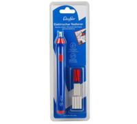 Läufer 69607 Gomme électrique à piles avec 2 tailles interchangeables + 23 gommes