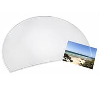 Läufer Matton Rondo 32610 Sous-main transparent semi-circulaire 50 x 70 cm