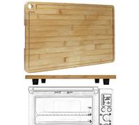 laffeya Farberware FMO07ABTBKA Planche à découper compatible avec Breville BOV800XL/845BSS/860BSS, Cuisinart TOA-26, Toshiba EM925A5A, Hamilton Beach 31350, Farberware FMO07ABTBKA