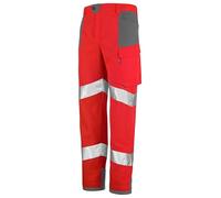 LAFONT Pantalon Retina Rouge Fluo/Gris Mineral 2XL - FR(56-58) - Vêtements de Travail