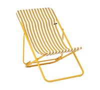 Lafuma Chaise Longue Maxi Transat Rayures Miel