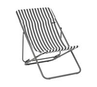 Lafuma Chaise Longue Maxi Transat Rayures Terre