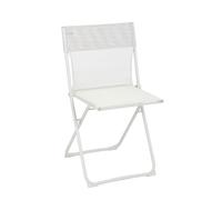 Lafuma - Chaise Pliante Ultra-compacte | Fabriqué en FRANCE - Garantie 5 ans - Beige - Chaise assortie aux tables BALCONY pour un ensemble harmonieux