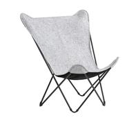 Fauteuil Papillon Grande Largeur - Sphinx - Soft - Gris Plume - Lafuma Mobilier