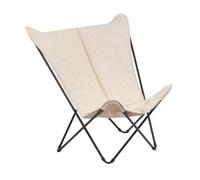 Lafuma - Fauteuil Papillon matelassé Grande Largeur