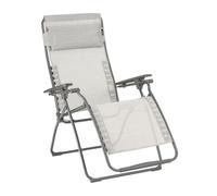 Fauteuil Relax Transat Jardin - Chaise Longue Zéro Gravité - Futura - Batyline® Duo - Gris Galet - Lafuma Mobilier