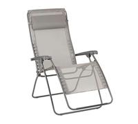 Fauteuil Relax Transat Jardin - Chaise Longue Zéro Gravité Xl - Rsxa Clip Xl - Batyline® Iso - Gris Terre - Lafuma Mobilier