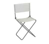 Lafuma Chaise GENERIQUE pliable en acier extérieur H. 80 cm bleu – lot de 1