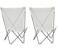 Lafuma Mobilier Fauteuil Papillon - Maxi Pop UP (Lot de 2)