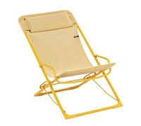 Lafuma MOBILIER - Transat Jardin Oscillant - Transaswing - Batyline® Iso - Jaune Miel - Fabriqué en France - LFM5395_9987 - Garantie 5 Ans - L.83xl.60xH.91cm