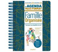 L'agenda 2026 de la famille organisée Maxi format (de sept. 2025 à déc. 2026) Edition 2025 - Collectif - Play Bac Eds - relié - Agenda