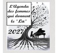 L'agenda 2027 des femmes qui donnent le "La": Un semainier (16x16cm) éco-responsable, pour mélomanes, avec l'histoire de 12 compositrices et un QR code pour écouter un extrait.