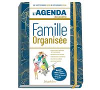 L'agenda de poche 2026 de la famille organisée - bleu (de sept. 2025 à déc. 2026) - Edition 2025
