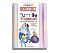 L'agenda De Poche Famille Organisée - Couverture Rose