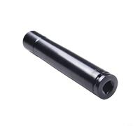 Lagomloot Adaptateur de douille à choc 1/2 entraînement 200 mm pour écrous de roue - Outil robuste en acier au chrome vanadium pour réparation de voiture, garage, mécanicien, travail, finition noire