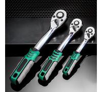 Lagomloot liquet 72 dents ergonomique à dégagement rapide pour réparation de vélo - Alliage vert 1,27 cm (3 pièces)