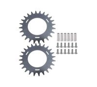 Lagomloot Crampons antidérapants en métal pour Segway Navimow H Series H500E H800E H1500E H3000E, kit de traction robuste avec vis