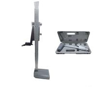 Lagomloot Jauge de hauteur en acier 0-200 mm - Règle à tracer précise pour la disposition d'atelier et la vérification de la profondeur des instruments en acier au carbone (0-300 mm)