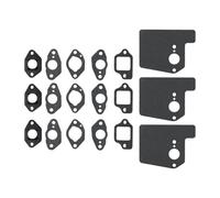 Lagomloot Kit de réparation de joint de diaphragme de carburateur pour Honda GC160 GC190 pour moteurs gcv160 GCV190, remplace 16211-ZL8-000, comprend 3 jeux avec isolateurs