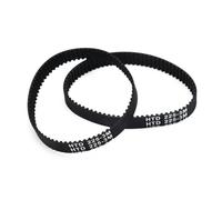 Lagomloot Lot de 2 courroies de distribution pour rabot Bosch GHO 31-82, PHO 25-82, 25-83, 25-91, 35-82 C, pièce de rechange en caoutchouc robuste 2609995917, courroie d'entraînement facile à