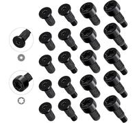 Lagomloot Lot de 20 vis de sécurité en acier au carbone pour sonnette vidéo Ring Pro 2 et originale, pour T5 T16 pour Torx Assortiment
