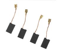 Lagomloot Lot de 4 balais de carbone, compatibles avec Bosch pour marteau rotatif GSH11E GBH11DE GBH10DC MH10SE 11316EVS, gris métal, 6,3 x 16 x 26 mm