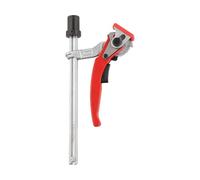 Lagomloot Pince de serrage pour trou de table de travail du bois avec mécanisme à cliquet de 1,9 cm, acier au chrome vanadium à dégagement rapide pour trous de 19 mm, mâchoire auto-alignante avec