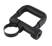Lagomloot Poignée latérale noire pour marteau rotatif Bosch GSH 11E, 11316, GSH 10C, 11311EVS, MH10-SE, poignée auxiliaire avec support de 60 mm, pièce de rechange en plastique