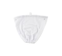 Lagomloot Sac filtrant fin pour nettoyeur de piscine Aquabot compatible avec Rover S2-50 et Pura 4X - Pièce de rechange lavable avec corde élastique - Blanc - 39,1 cm