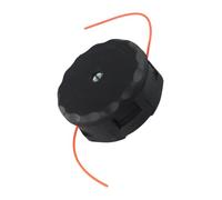 Lagomloot Tête de débroussailleuse avec adaptateur LHF de 10 mm x 1,25 mm pour Echo SRM-210 SRM-225 SRM-230 SRM-260 Tige incurvée et droite 9,5 cm