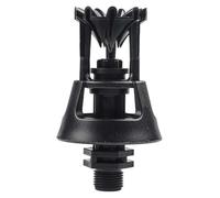 Lagomloot Wobble Buse d'arrosage avec rayon de pulvérisation de 6 à 9 m, débit de 800 à 1 300 l/h, pulvérisateur oscillant basse pression pour ferme, verger, jardin, interface DN15, noir