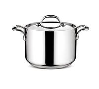 Lagostina 011115020522 Accademia Lagofusion Faitout avec Couvercle Inox 22 cm