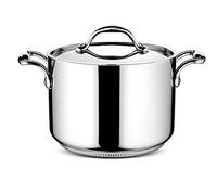 Lagostina 011115020526 Accademia Lagofusion Faitout avec Couvercle Inox 26 cm