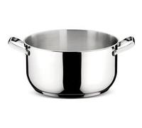 Lagostina Funny - Saucepans (Stainless Steel, Stainless Steel, Aluminium, Stainless Steel, Steel, Stainless Steel, Stainless Steel, Stainless Steel, Ergonomic).
