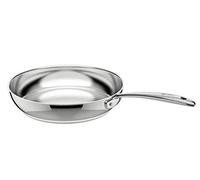 Lagostina Poêle Accademia Lagofusion 24 cm inox 18/10 – induction, four jusqu'à 250 °C – 11116040124