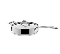 Lagostina ACCADEMIA LAGOFUSION Sauteuse + couvercle 26 cm (3,3L) Inox 18/10 Tous feux dont induction Poignée rivetée robuste Italie Garantie 25 ans 011116032026