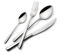 Lagostina ambre, ensemble de couverts pour 6 personnes avec 6 fourchettes table,