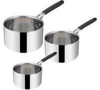 Lagostina - Batterie De Cuisine 3 Casseroles Esperta Triply 16/18/20cm