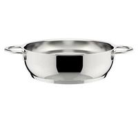 Lagostina Casserole Semi-Profonde Deliziosa 2 Poignées Acier Inox 18/10 Fond Lagoseal Plus 26 Cm