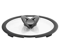 Lagostina Couvercle en verre Ingenio pour induction Noir/Transparent 20 cm