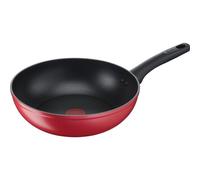 Lagostina Cucina Mediterranea Wok Rouge 28 Cm Antiadhésif